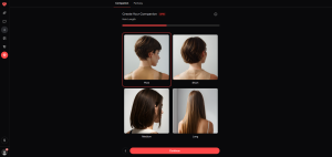 Nectar AI character creation screen 6 with 300+ customization options for appearance and personality